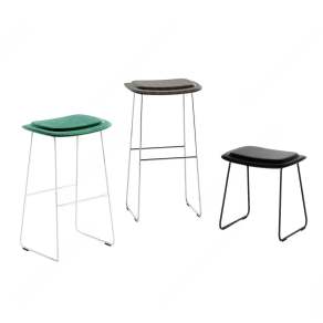 现代吧凳3D模型下载